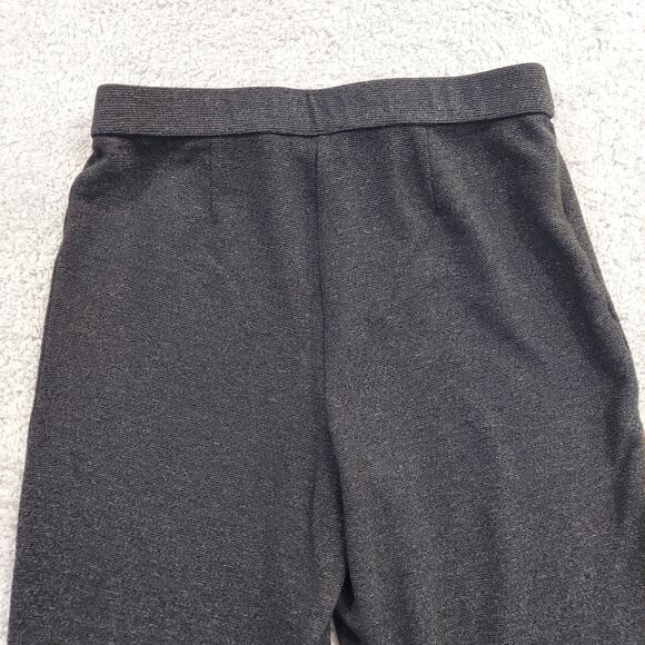 J Jill Pants Women's Small Wide Leg Elastic Waist Stretch Heathered Dark Gray - Picture 16 of 16